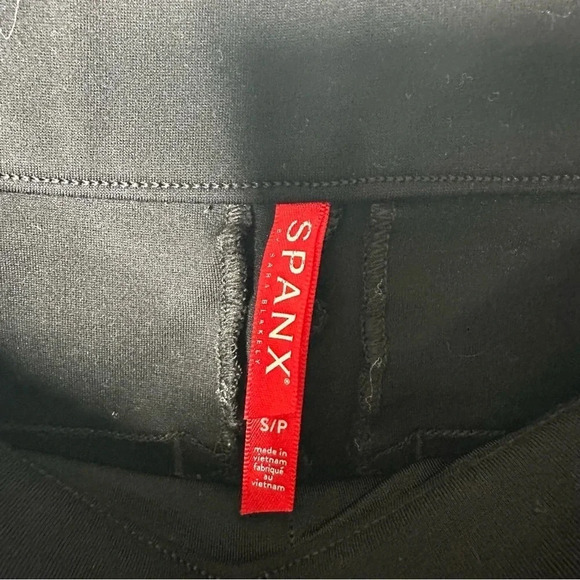 SPANX Black The Perfect Pant Ankle Backseam Skinny Size Small - Picture 6 of 10